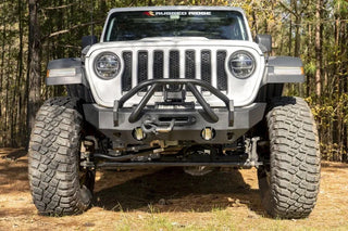 Rugged Ridge HD Stubby Front Bumper: Fits Most Jeep Wrangler / Gladiator Models (2007-2026)
