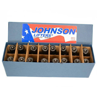 Johnson Drop-In Hydraulic Roller Lifters (Set of 16): Chrysler / Dodge / Jeep / Ram 5.7L Hemi, 6.1L SRT8, 6.4L 392 & 6.2L Hellcat / TRX / Trackhawk