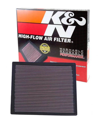 K&N Drop-In Air Filter: Jeep Grand Cherokee 4.7L V8, 4.0L I6 1999 - 2004