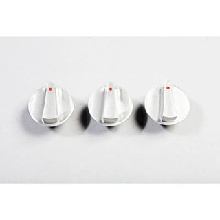 Rugged Ridge Billet Aluminum Climate Control Knob Set: Jeep Wrangler (07-18) / Grand Cherokee (05-10)