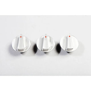 Rugged Ridge Billet Aluminum Climate Control Knob Set: Jeep Wrangler (07-18) / Grand Cherokee (05-10)
