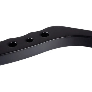 Rugged Ridge Aluminum Cross Drilled Grab Handles Rear Pair (REAR): Jeep Wrangler JK (07-18) - Black