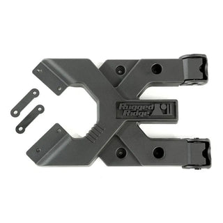 Rugged Ridge Spartacus HD Die Cast Aluminum Tire Carrier Hinge Casting: Jeep Wrangler (07-18)