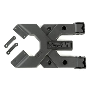 Rugged Ridge Spartacus HD Die Cast Aluminum Tire Carrier Hinge Casting: Jeep Wrangler (07-18)