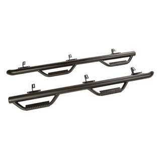 Rugged Ridge Spartan Textured Black Nerf Bar: Fits Most Jeep Wrangler Models (2007-2018) w/ Hardware