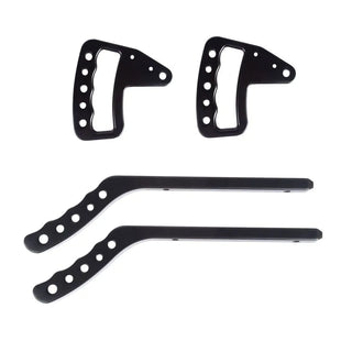 Rugged Ridge Aluminum Grab Handles Kit (F&R): Jeep Wrangler / Grand Cherokee (07-18 / 05-10)