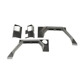 Rugged Ridge XHD Rear Armor Fenders Pair (2 DR): Fits Most Jeep Wrangler Models (2007-2018)