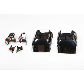 Rugged Ridge Chrome 4-Pc Mirror and Arm Cover Kit: Fits Most Jeep Wrangler JK Models (2007-2018)
