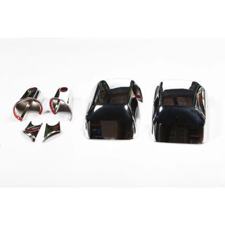 Rugged Ridge Chrome 4-Pc Mirror and Arm Cover Kit: Fits Most Jeep Wrangler JK Models (2007-2018)
