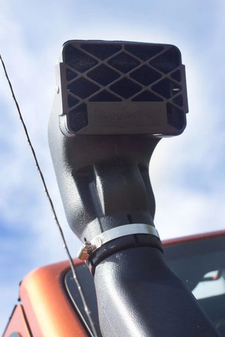 Rugged Ridge XHD High Mount Snorkel Extension: Fits Most Jeep Wrangler Models (2007-2018)