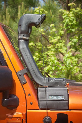 Rugged Ridge XHD High Mount Snorkel Extension: Fits Most Jeep Wrangler Models (2007-2018)