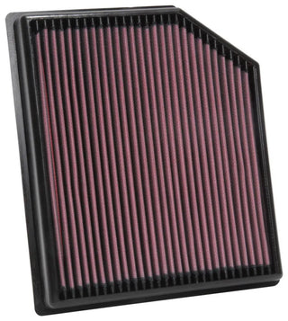 K&N High-Flow Original Lifetime Engine Air Filter (F&R): Jeep Grand Cherokee Trackhawk 2018-21 / Durango SRT Hellcat 2021-25 6.2L