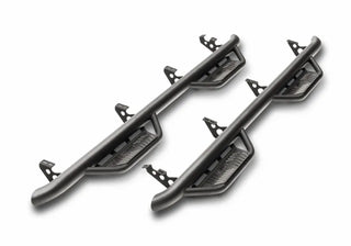 N-Fab Podium LG SS Side Steps 3in (WHEEL-TO-WHEEL): Jeep Wrangler (07-18)