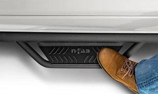 N-Fab Podium LG SS Side Steps 3in (WHEEL-TO-WHEEL): Jeep Wrangler (07-18)