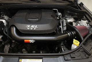 K&N 77 Series Cold Air Intake: Dodge Durango / Jeep Grand Cherokee 3.6L V6 2011-2015
