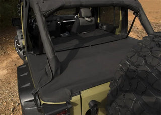Rugged Ridge Tonneau Cover Extension: Fits Most Jeep Wrangler JK Models (2007-2018) w/ Tonneau Cover