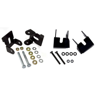 Rugged Ridge Lower Control Arm Skidplate Kit (4 pc) (F&R): Jeep Wrangler (07-18) - Black