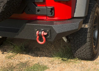 Rugged Ridge Spartan Full Width Rear Bumper: Fits Most Jeep Wrangler JK Models (2007-2018)
