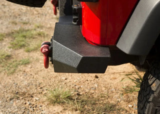 Rugged Ridge Spartan Full Width Rear Bumper: Fits Most Jeep Wrangler JK Models (2007-2018)