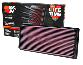 K&N Drop-In Air Filter: Jeep Wrangler 4.0L I6 1997 - 2006