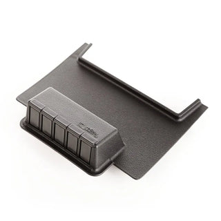 Rugged Ridge Lower Console Switch Panel: Fits Most Jeep Wrangler Models (2007-2018)
