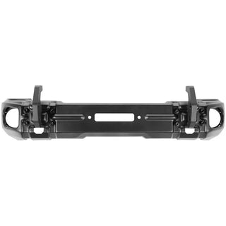 Rugged Ridge Arcus Front Bumper Set w/ Tray & Hooks: Jeep Wrangler (07-18) - Satin Black