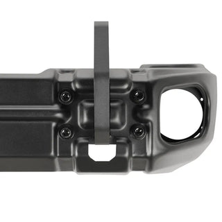 Rugged Ridge Arcus Front Bumper Set w/ Tray & Hooks: Jeep Wrangler (07-18) - Satin Black