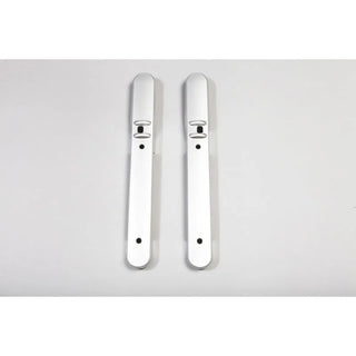 Rugged Ridge Silver Front Door Handle Trim (FRONT): Fits Most Jeep Wrangler Models (2007-2018)