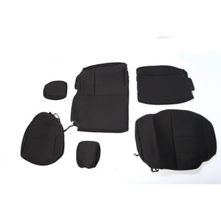 Rugged Ridge Neoprene Rear Seat Cover: Fits Most Jeep Wrangler Models (2007-2018) - Black