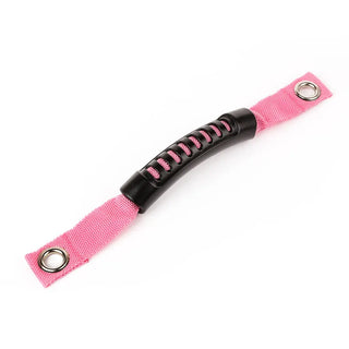 Rugged Ridge Pink A-Pillar Grab Handle: Fits Most Jeep Wrangler Models (2007-2018)