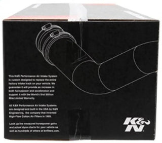 K&N 57 Series Cold Air Intake: Jeep Wrangler TJ 4.0L I6 1997-2006