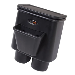 Rugged Ridge Back Seat Organizer: Fits Most Jeep Wrangler Models (2007-2018) - Black