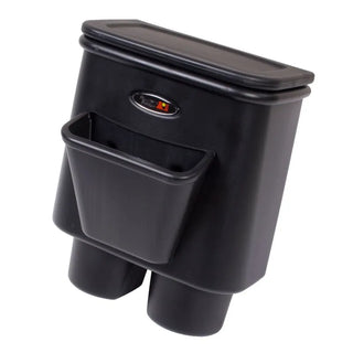 Rugged Ridge Back Seat Organizer: Fits Most Jeep Wrangler Models (2007-2018) - Black
