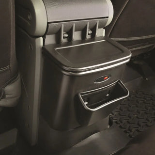 Rugged Ridge Back Seat Organizer: Fits Most Jeep Wrangler Models (2007-2018) - Black