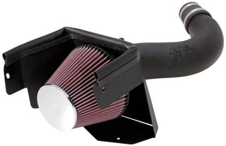 K&N 57 Series Cold Air Intake: Jeep Wrangler 3.8L V6 2007-2011