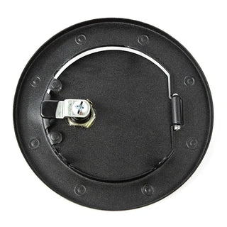Rugged Ridge Textured Black Locking Gas Cap Door: Fits Most Jeep Wrangler Models (2007-2018)