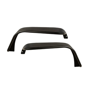 Rugged Ridge Steel Tube Front Fenders: Fits Most Jeep Wrangler JK Models (2007-2018) - Matte Black