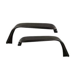 Rugged Ridge Steel Tube Front Fenders: Fits Most Jeep Wrangler JK Models (2007-2018) - Matte Black