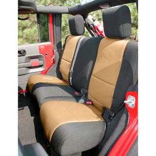 Rugged Ridge Neoprene Rear Seat Cover: Fits Most Jeep Wrangler Models (2007-2018)