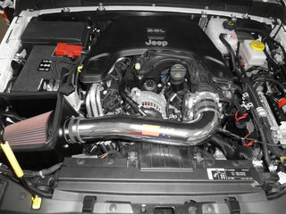 K&N 77 Series Cold Air Intake: Jeep Wrangler (18-25) / Jeep Gladiator (20-25) 3.6L V6