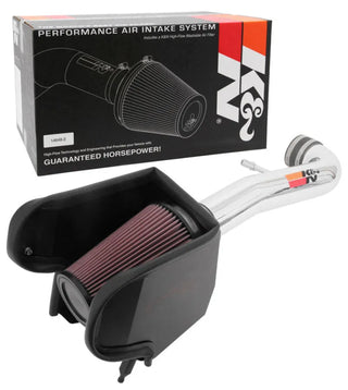 K&N 77 Series Cold Air Intake: Jeep Wrangler (18-25) / Jeep Gladiator (20-25) 3.6L V6