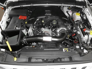 K&N 71 Series Blackhawk Cold Air Intake: Jeep Wrangler (18-25) / Jeep Gladiator (20-25) 3.6L V6