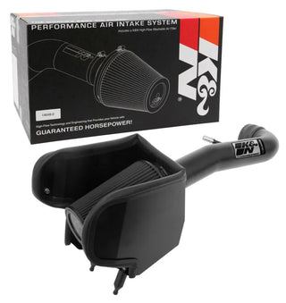 K&N 71 Series Blackhawk Cold Air Intake: Jeep Wrangler (18-25) / Jeep Gladiator (20-25) 3.6L V6