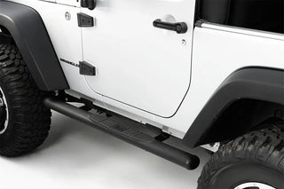 Rugged Ridge 4.25-In Oval Side Step Kit: Jeep Wrangler / Grand Cherokee (07-18 / 05-10)
