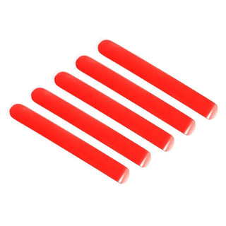 Rugged Ridge Red Powder Coated Aluminum Door Handle Inserts Kit: Fits Jeep Wrangler JK (07-18)