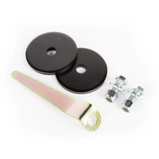 Rugged Ridge Rear Coil Spring Retainer Set: Fits Most Jeep Wrangler Models (2007-2018)