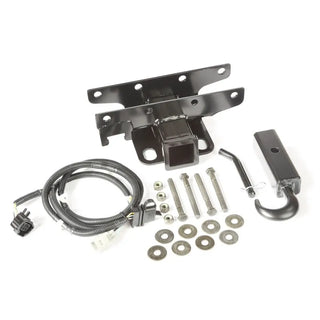 Rugged Ridge Receiver Hitch Kit w/ Wiring Harness & Tow Hook: Jeep Wrangler (07-18)