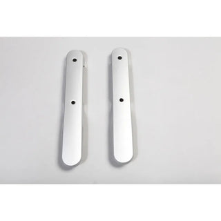 Rugged Ridge Silver Rear Door Handle Trim: Fits Most Jeep Wrangler Models (2007-2018)