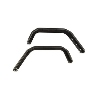 Rugged Ridge Steel Tube Rear Fenders: Fits Most Jeep Wrangler JK Models (2007-2018) - Matte Black