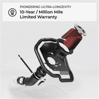K&N 77 Series Cold Air Intake: Jeep Wrangler 3.6L V6 2012 - 2018